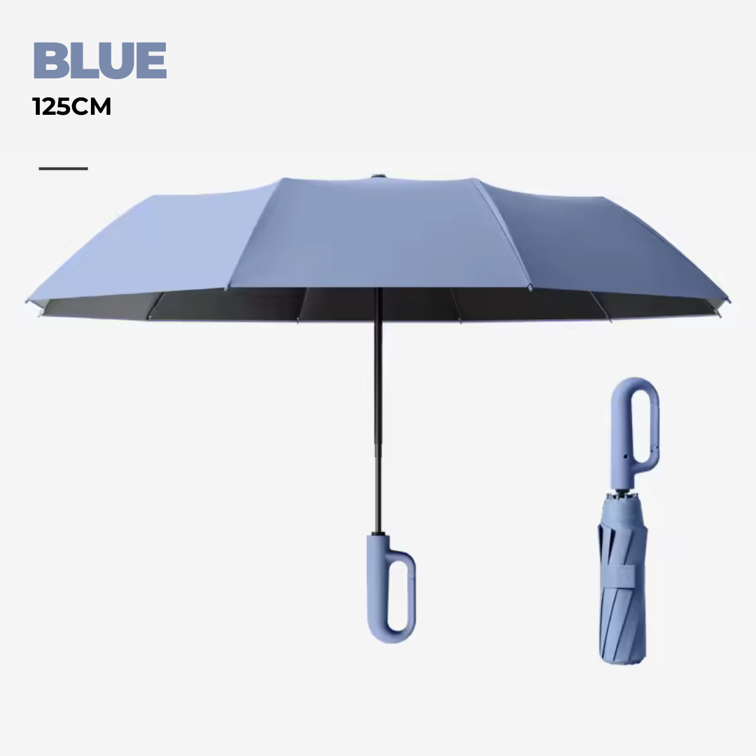 Windproof Umbrella with Fibreglass Frame – Built for Heavy Rain