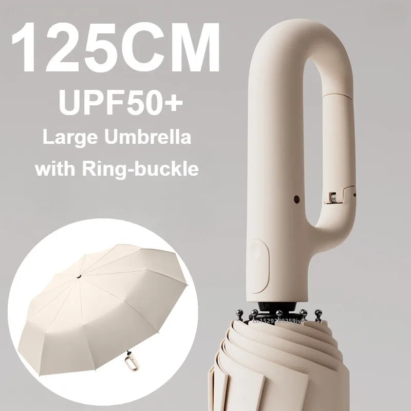 Windproof Umbrella with Fibreglass Frame – Built for Heavy Rain