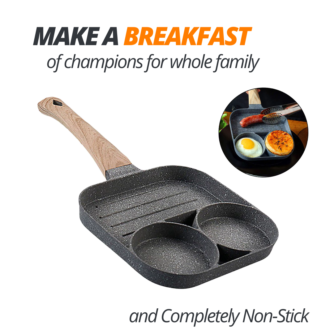 Non-Stick 3-in-1 Frying Pan – Two Models
