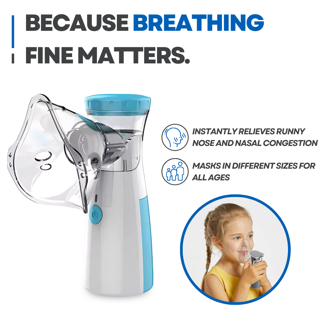 Mini Rechargeable Nebuliser For Children And Adults