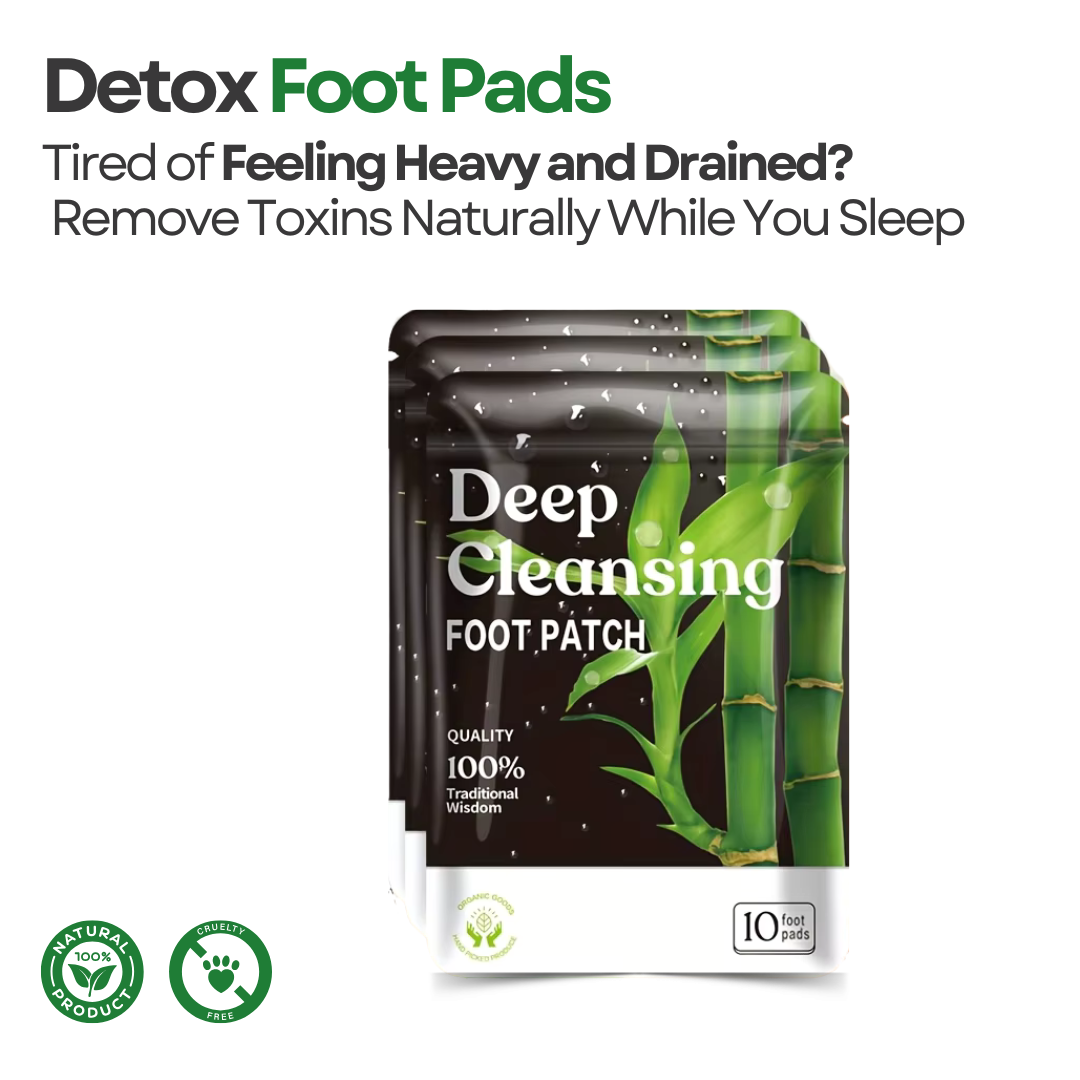 Natural Detox Foot Pads – Absorb Toxins and Impurities From the Body