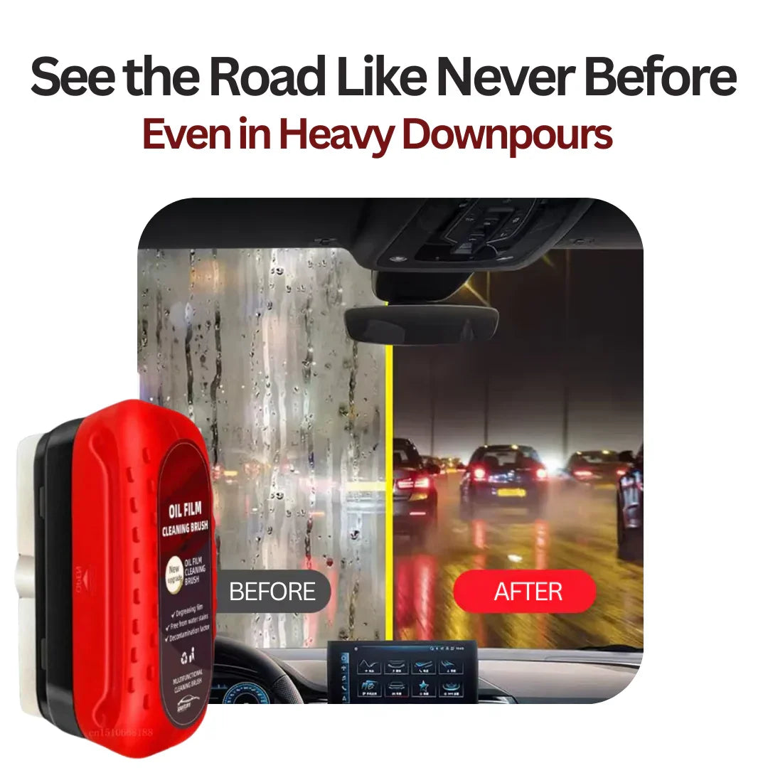 Automotive Rain-Repellent Glass Protector