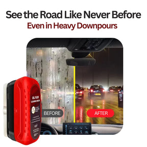 Automotive Rain-Repellent Glass Protector