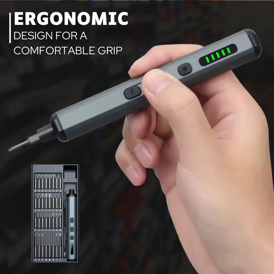 68-in-1 Cordless Electric Screwdriver Kit