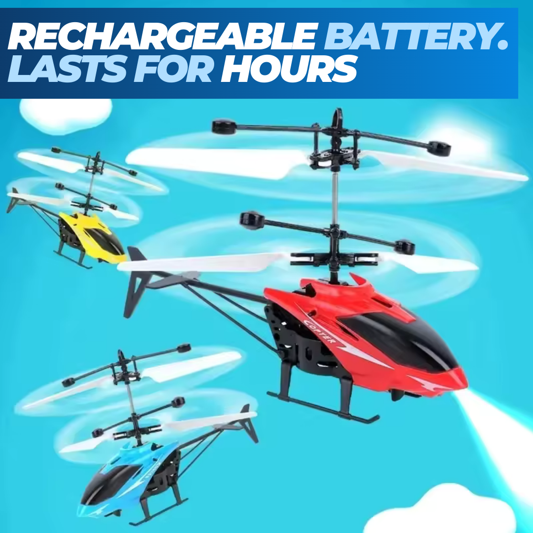 RC Helicopter – Drop-Resistant [Cable and Instruction Manual Included]