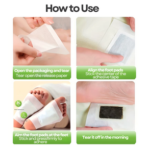 Natural Detox Foot Pads – Absorb Toxins and Impurities From the Body