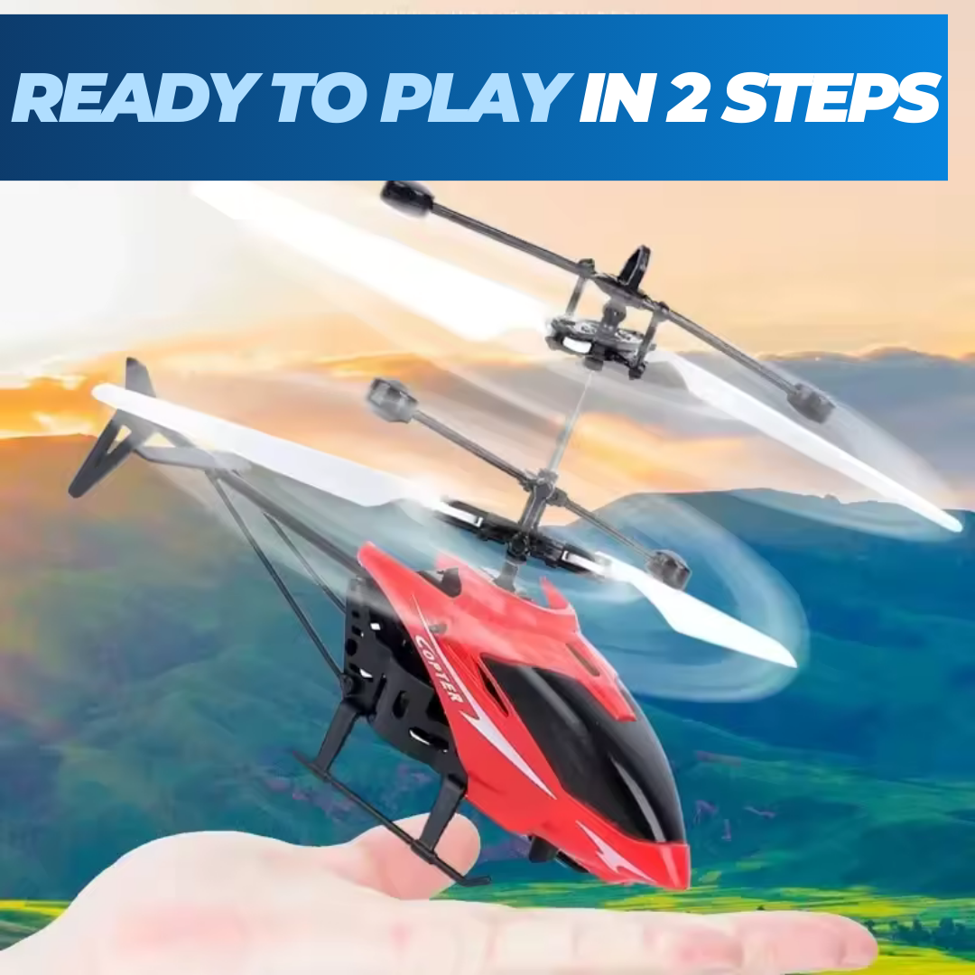 RC Helicopter – Drop-Resistant [Cable and Instruction Manual Included]