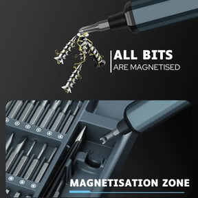 68-in-1 Cordless Electric Screwdriver Kit