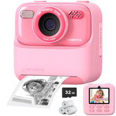Kids Polaroid Camera with Thermal Printing [Ink-Free Printing]
